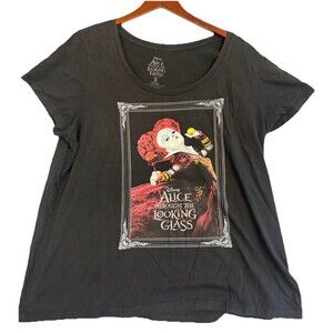 Disney Alice Through the Looking Glass Red Queen Graphic Tee Size 3